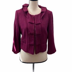 NWOT Aysha Saeed (now Aysha NY) magenta 8 blazer